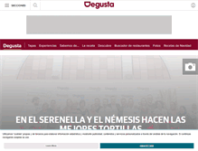 Tablet Screenshot of degustalarioja.com